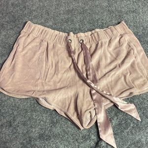 light pink shorts